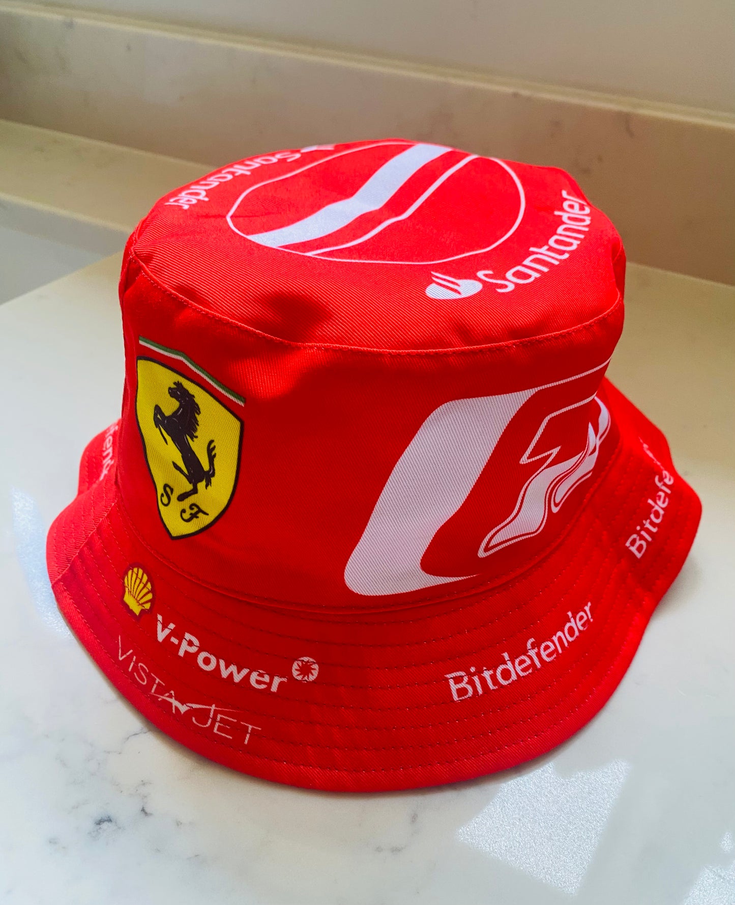 Charles Leclerc 2024 F1 Helmet Bucket Hat