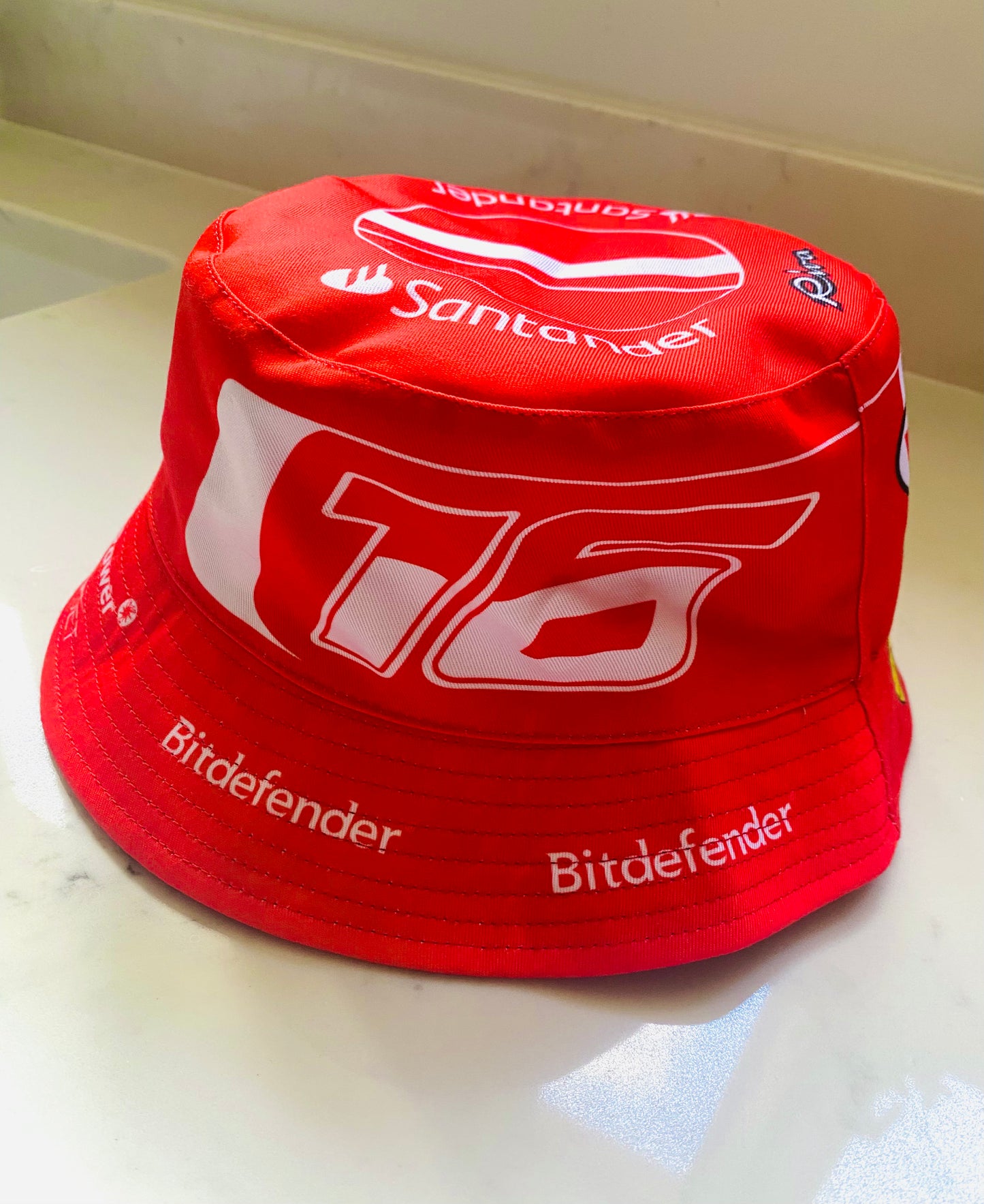 Charles Leclerc 2024 F1 Helmet Bucket Hat