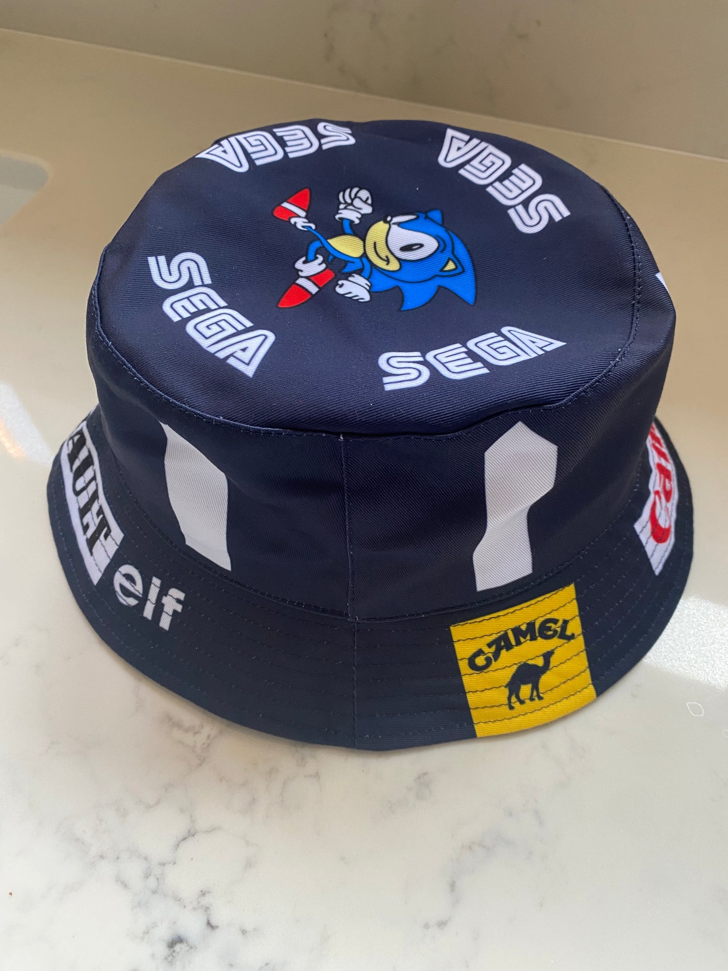 Damon Hill Retro F1 Helmet Bucket Hat